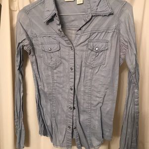 Juniors button down